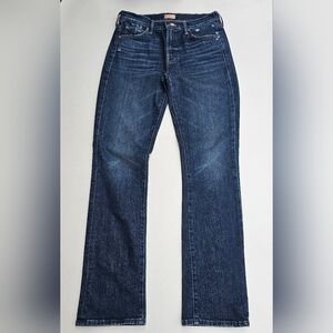 MOTHER Women's Straight Leg Jeans - Dark Blue